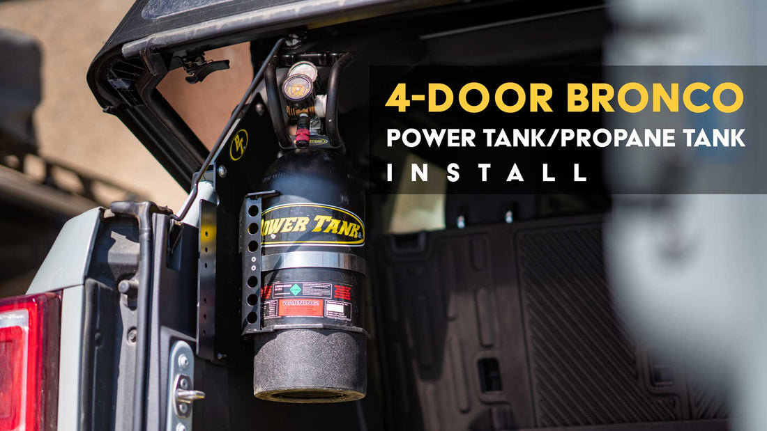 The Convenience of a 4-Door Bronco Plate – Power Tank or Propane Tank Mount