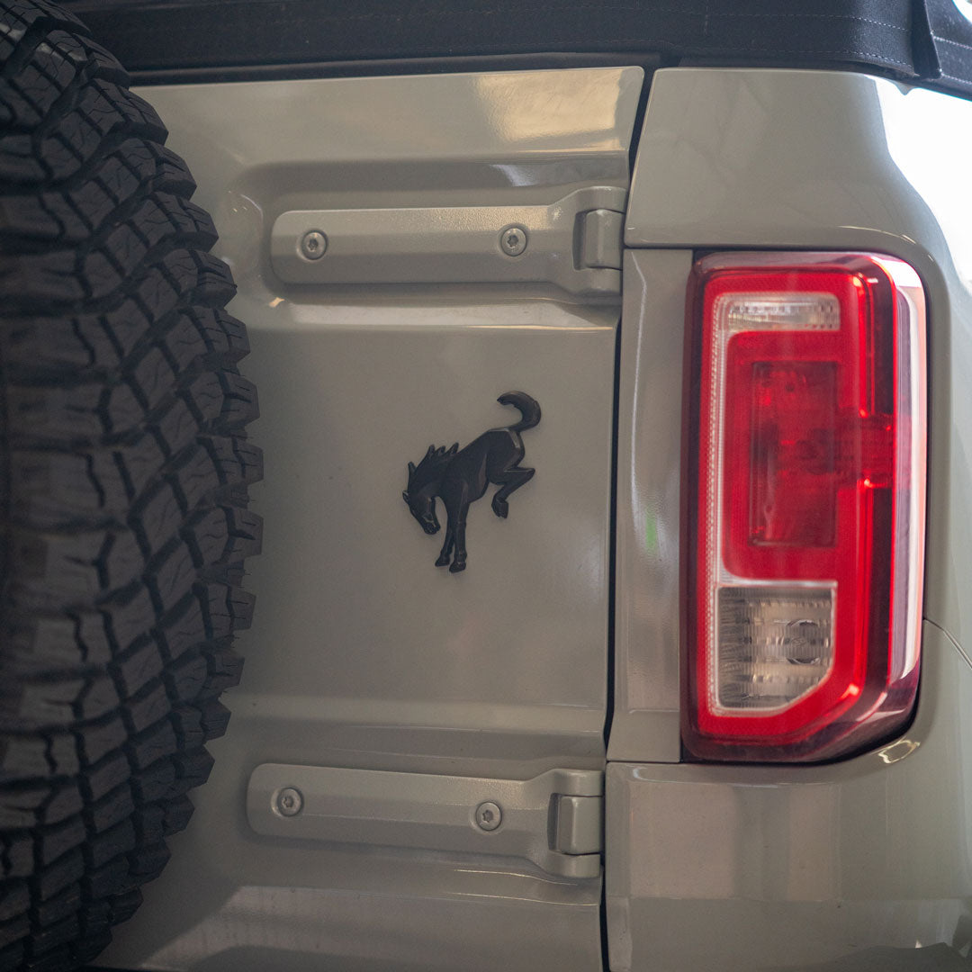 Ford Bronco Tailgate Emblem Black (2021+) | FT Custom