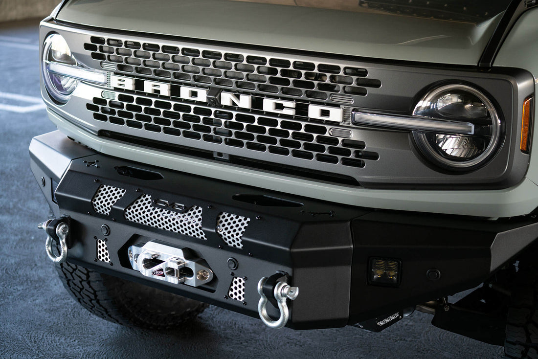 2021-2023 Ford Bronco | MTO Series Winch Front Bumper