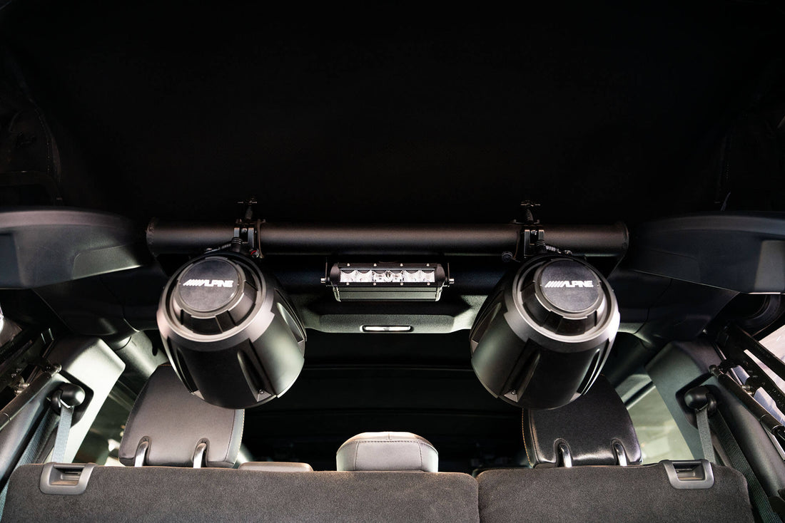 2021-2023 Ford Bronco | Rear Speaker & Light Mount