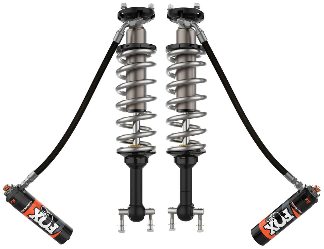 Fox 2.5 Performance Elite Adjustable Coilover w/ Reservoir Front Pair for 2021-2023 Ford Bronco Base w/3-4" lift 4DR
