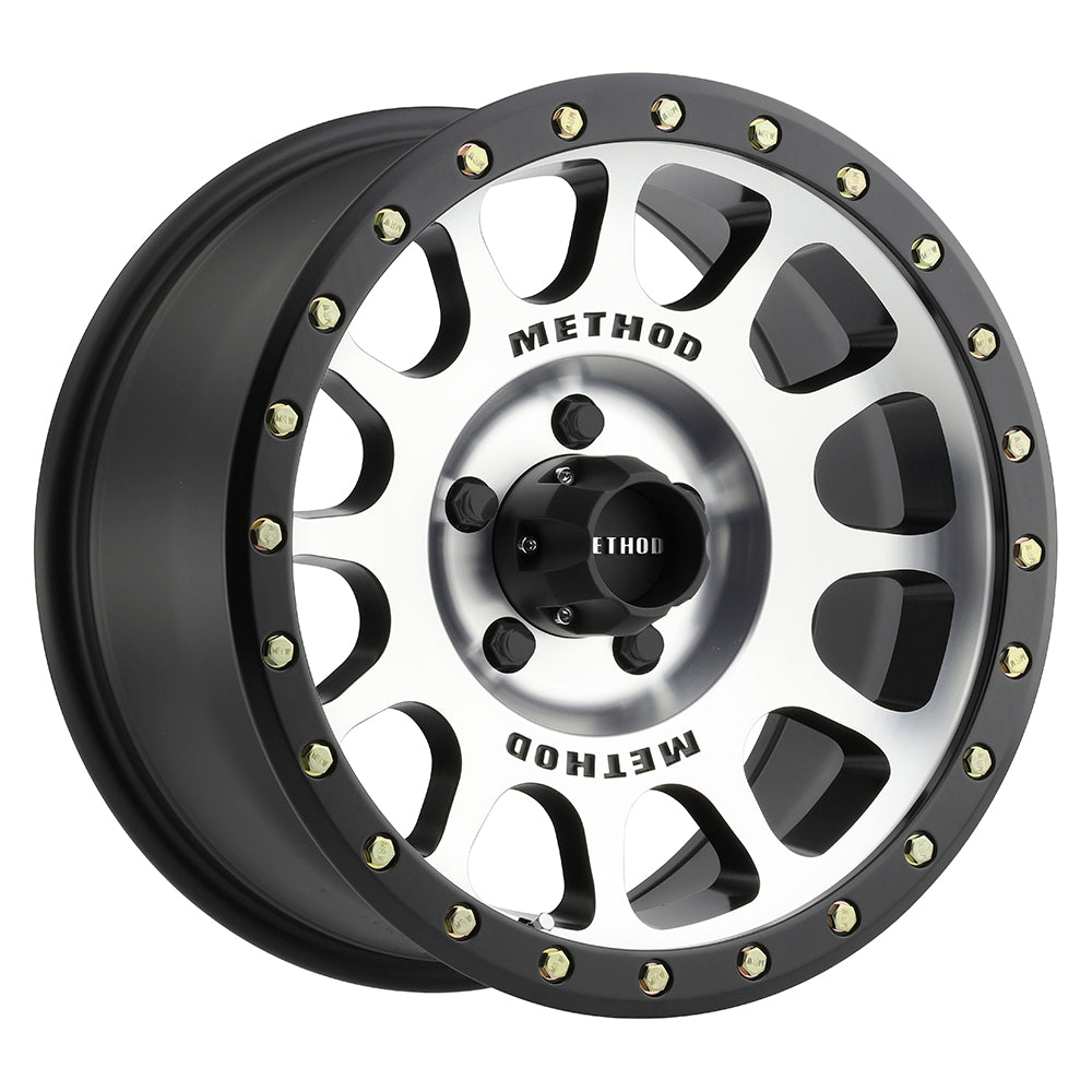 Method Race Wheels - 305 | NV | Machined - Matte Black Lip